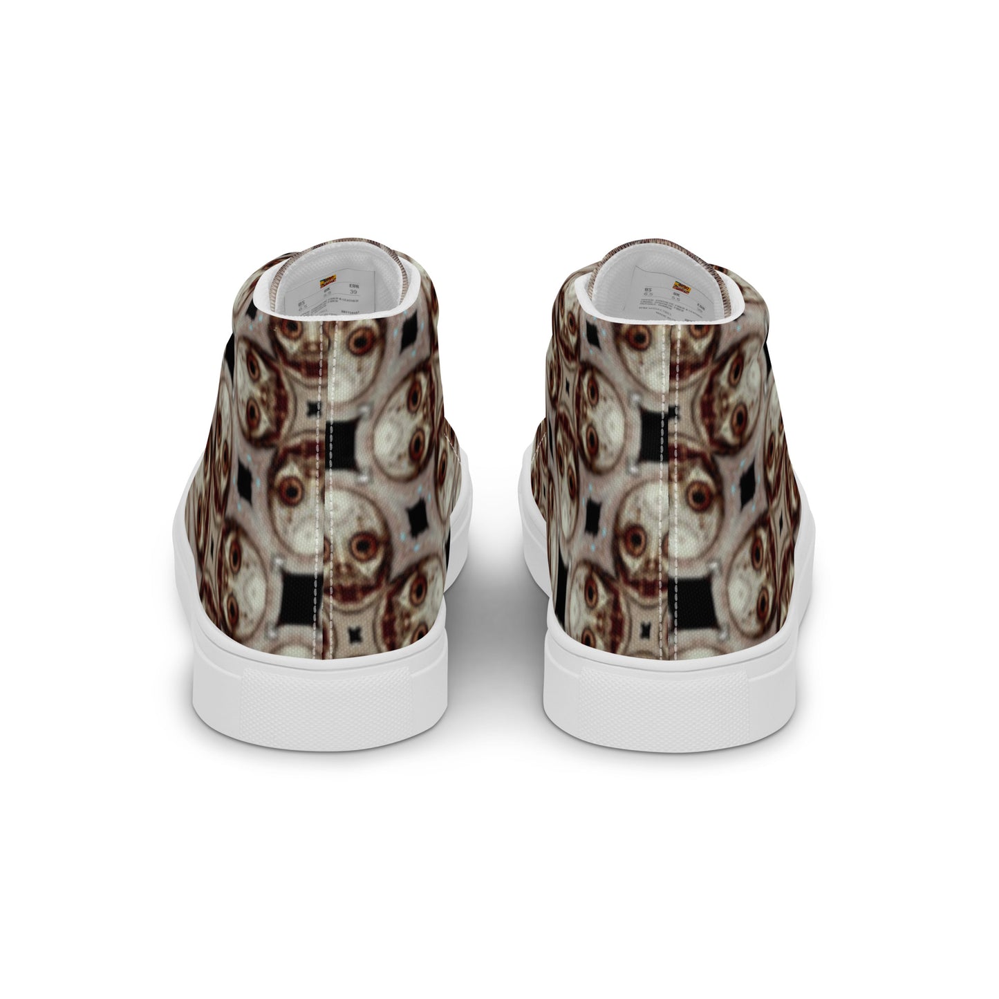 Women’s high top canvas shoes