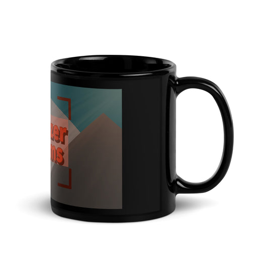 Fraizer Films (alternative logo) Black Glossy Mug