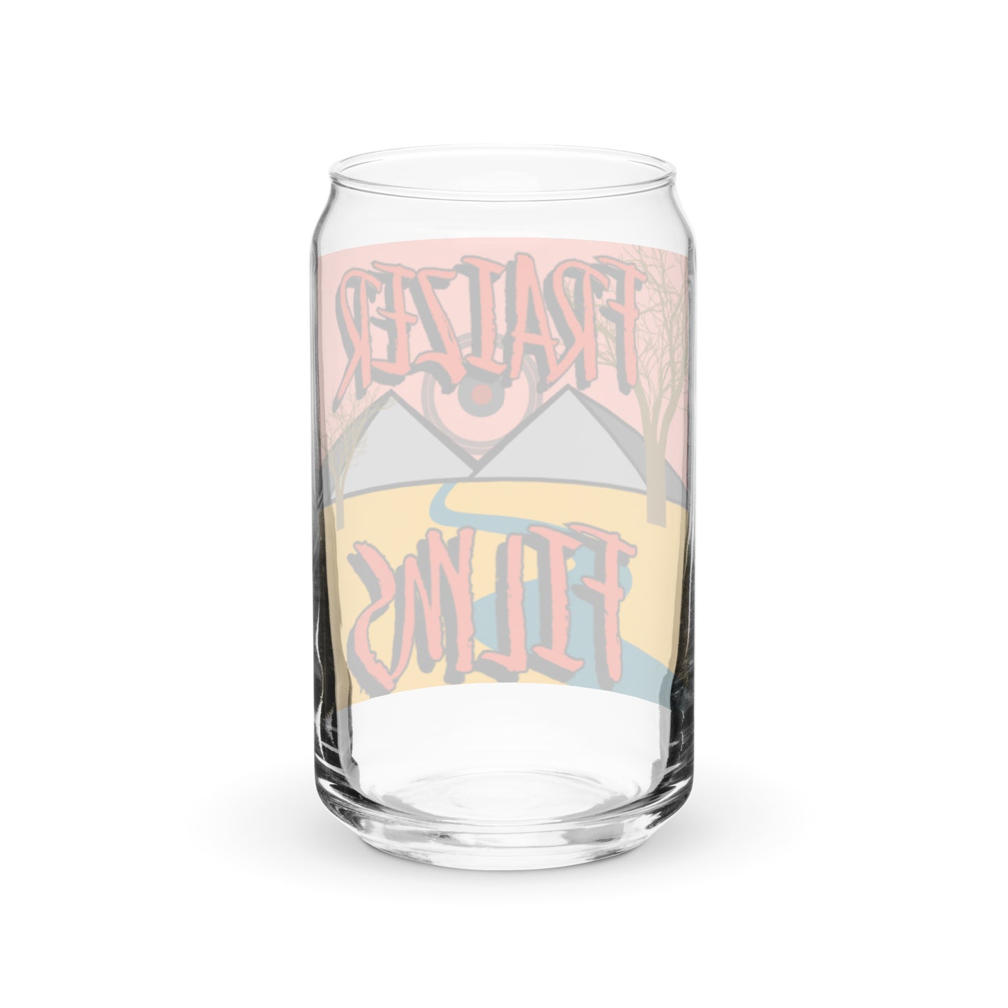 Fraizer Films Can-shaped glass