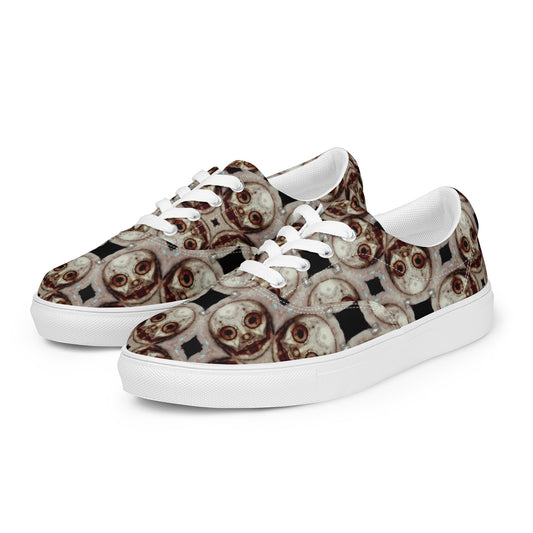 Men’s lace-up canvas shoes