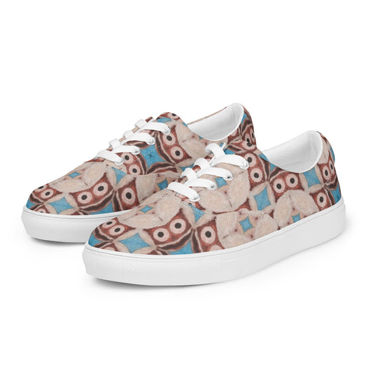 Men’s lace-up canvas shoes