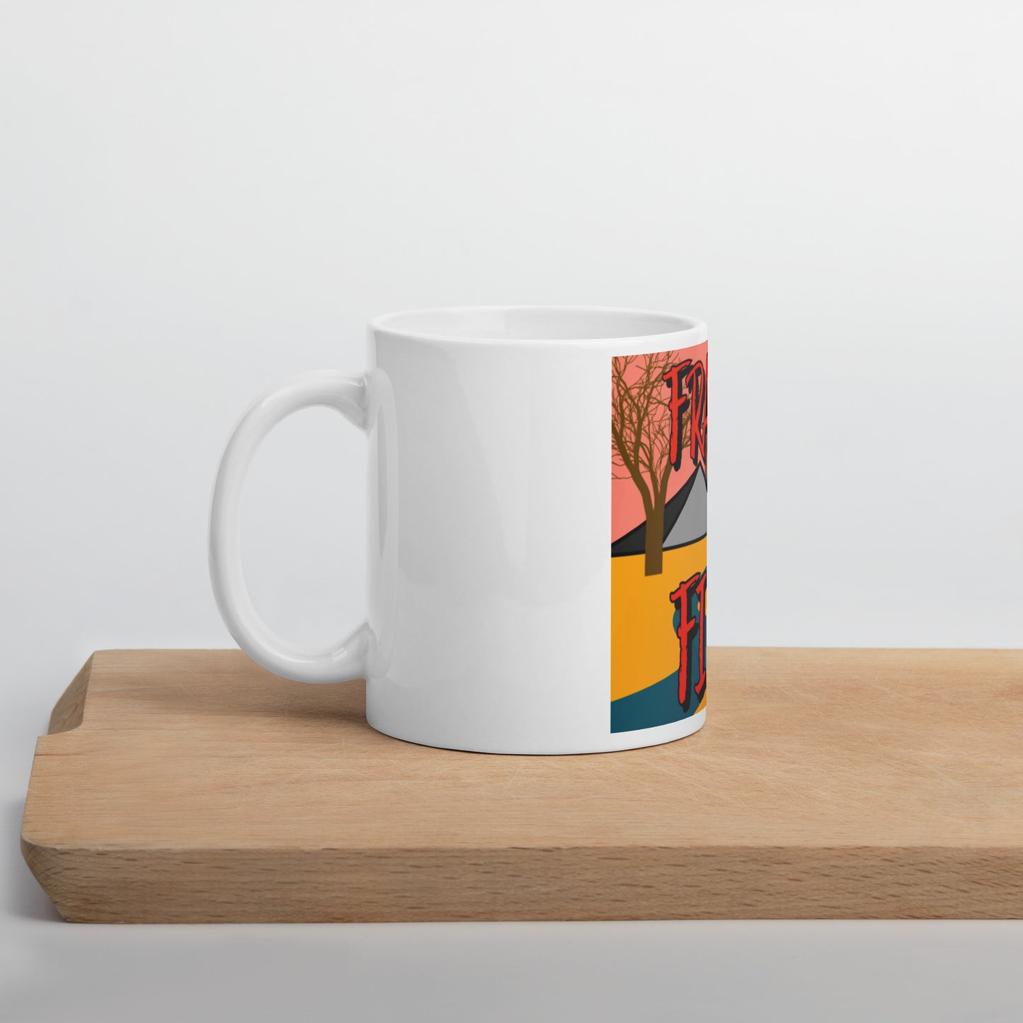 Fraizer Films White glossy mug