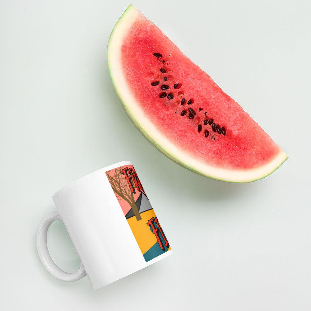 Fraizer Films White glossy mug