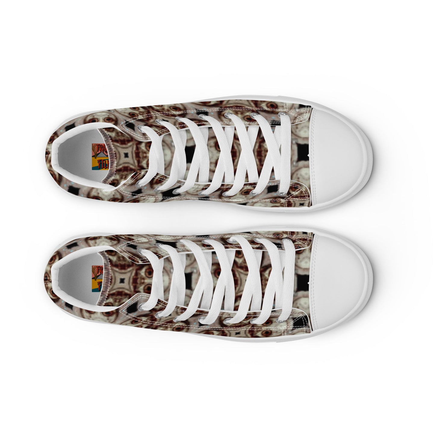 Women’s high top canvas shoes