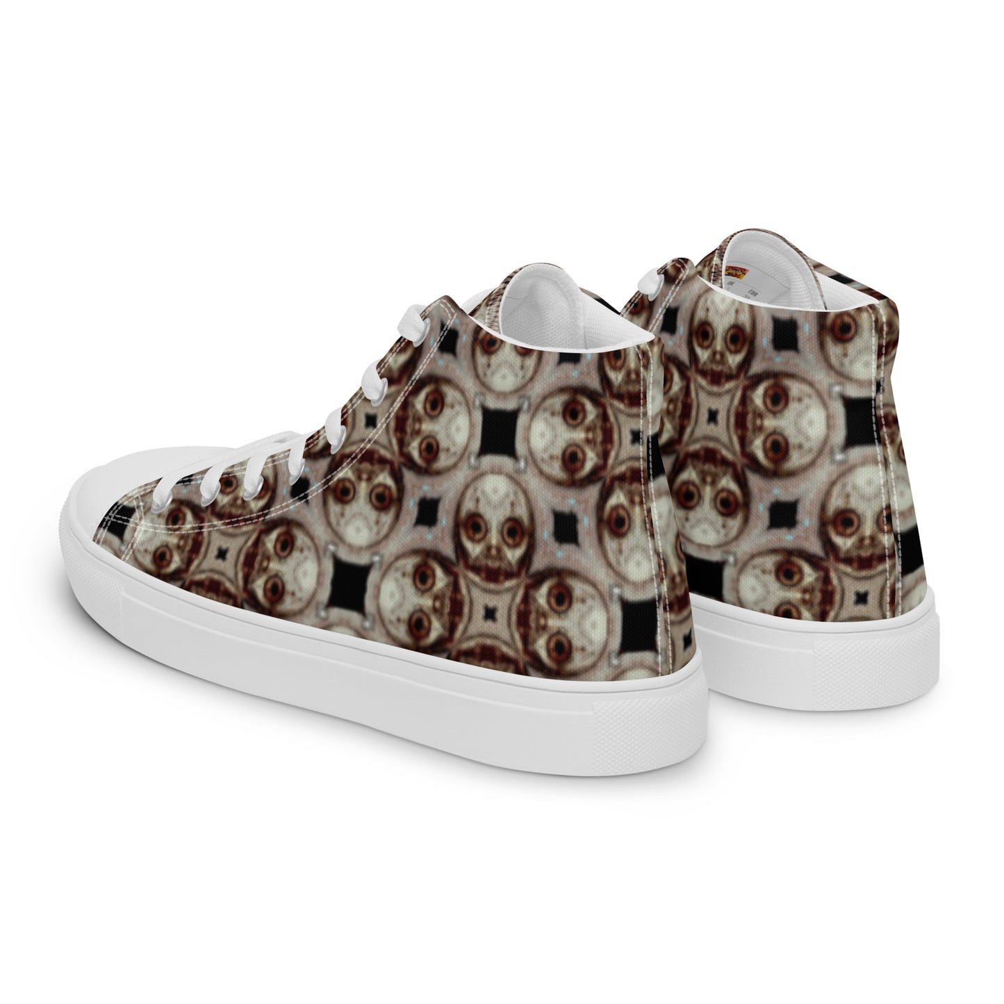 Women’s high top canvas shoes