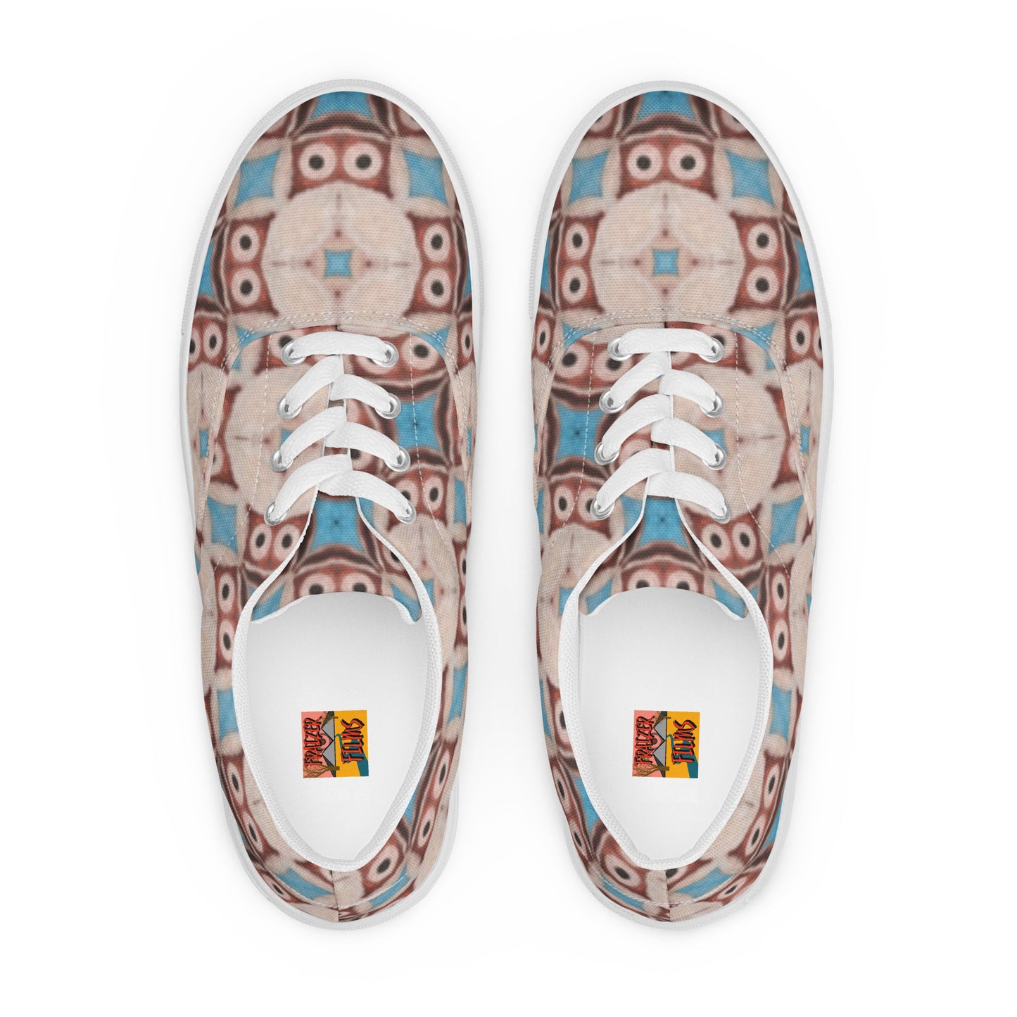 Women’s lace-up canvas shoes